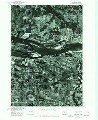 Camas Washington Historical topographic map, 1:24000 scale, 7.5 X 7.5 Minute, Year 1975
