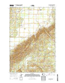 Camas Prairie Washington Current topographic map, 1:24000 scale, 7.5 X 7.5 Minute, Year 2014