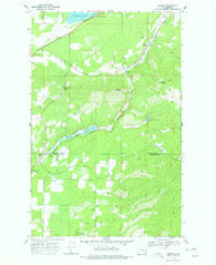 Camden Washington Historical topographic map, 1:24000 scale, 7.5 X 7.5 Minute, Year 1968