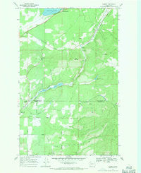 Camden Washington Historical topographic map, 1:24000 scale, 7.5 X 7.5 Minute, Year 1968