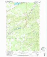 Camden Washington Historical topographic map, 1:24000 scale, 7.5 X 7.5 Minute, Year 1968
