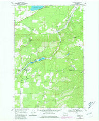 Camden Washington Historical topographic map, 1:24000 scale, 7.5 X 7.5 Minute, Year 1968