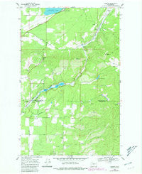 Camden Washington Historical topographic map, 1:24000 scale, 7.5 X 7.5 Minute, Year 1968