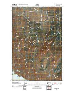 Camp Seven Washington Historical topographic map, 1:24000 scale, 7.5 X 7.5 Minute, Year 2011