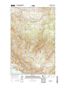 Camp Seven Washington Current topographic map, 1:24000 scale, 7.5 X 7.5 Minute, Year 2014