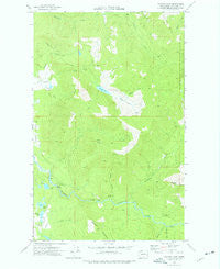 Canyon Lake Washington Historical topographic map, 1:24000 scale, 7.5 X 7.5 Minute, Year 1972