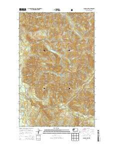 Canyon Lake Washington Current topographic map, 1:24000 scale, 7.5 X 7.5 Minute, Year 2014