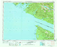Cape Flattery Washington Historical topographic map, 1:250000 scale, 1 X 2 Degree, Year 1953