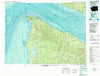 Cape Flattery Washington Historical topographic map, 1:100000 scale, 30 X 60 Minute, Year 1986