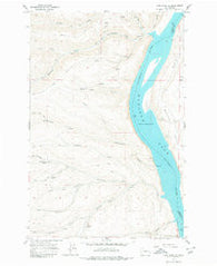 Cape Horn SE Washington Historical topographic map, 1:24000 scale, 7.5 X 7.5 Minute, Year 1966