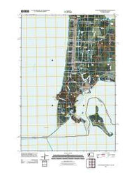 Cape Disappointment Washington Historical topographic map, 1:24000 scale, 7.5 X 7.5 Minute, Year 2011
