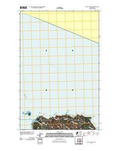 Cape Flattery Washington Historical topographic map, 1:24000 scale, 7.5 X 7.5 Minute, Year 2011