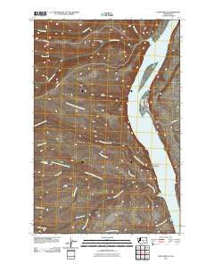 Cape Horn SE Washington Historical topographic map, 1:24000 scale, 7.5 X 7.5 Minute, Year 2011
