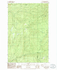 Capitol Peak Washington Historical topographic map, 1:24000 scale, 7.5 X 7.5 Minute, Year 1986