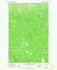Captain Point Washington Historical topographic map, 1:24000 scale, 7.5 X 7.5 Minute, Year 1965