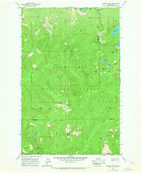 Captain Point Washington Historical topographic map, 1:24000 scale, 7.5 X 7.5 Minute, Year 1965