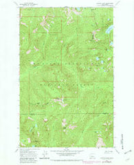Captain Point Washington Historical topographic map, 1:24000 scale, 7.5 X 7.5 Minute, Year 1965