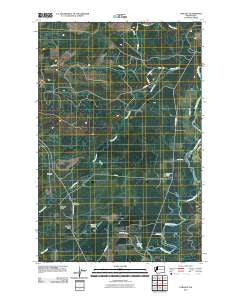Carlisle Washington Historical topographic map, 1:24000 scale, 7.5 X 7.5 Minute, Year 2011