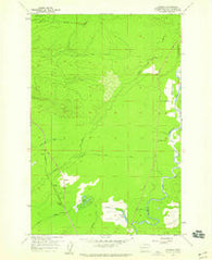 Carlisle Washington Historical topographic map, 1:24000 scale, 7.5 X 7.5 Minute, Year 1955
