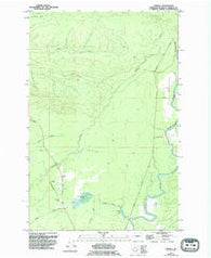 Carlisle Washington Historical topographic map, 1:24000 scale, 7.5 X 7.5 Minute, Year 1955