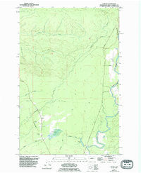 Carlisle Washington Historical topographic map, 1:24000 scale, 7.5 X 7.5 Minute, Year 1955