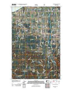 Carlsborg Washington Historical topographic map, 1:24000 scale, 7.5 X 7.5 Minute, Year 2011