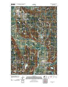 Carnation Washington Historical topographic map, 1:24000 scale, 7.5 X 7.5 Minute, Year 2011