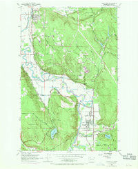 Carnation Washington Historical topographic map, 1:24000 scale, 7.5 X 7.5 Minute, Year 1953