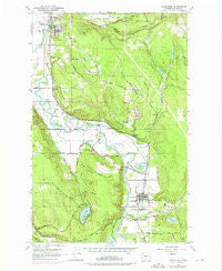 Carnation Washington Historical topographic map, 1:24000 scale, 7.5 X 7.5 Minute, Year 1953