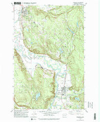 Carnation Washington Historical topographic map, 1:24000 scale, 7.5 X 7.5 Minute, Year 1993