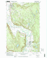 Carnation Washington Historical topographic map, 1:24000 scale, 7.5 X 7.5 Minute, Year 1993