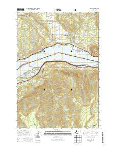 Carson Washington Current topographic map, 1:24000 scale, 7.5 X 7.5 Minute, Year 2014