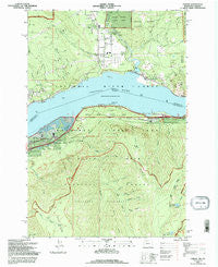 Carson Washington Historical topographic map, 1:24000 scale, 7.5 X 7.5 Minute, Year 1994