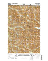 Cascade Pass Washington Current topographic map, 1:24000 scale, 7.5 X 7.5 Minute, Year 2014