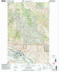 Cashmere Washington Historical topographic map, 1:24000 scale, 7.5 X 7.5 Minute, Year 2003