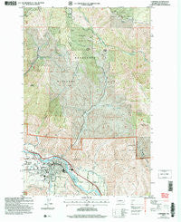 Cashmere Washington Historical topographic map, 1:24000 scale, 7.5 X 7.5 Minute, Year 2003