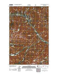 Cashmere Mountain Washington Historical topographic map, 1:24000 scale, 7.5 X 7.5 Minute, Year 2011