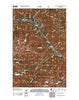 Cashmere Mountain Washington Historical topographic map, 1:24000 scale, 7.5 X 7.5 Minute, Year 2011