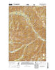 Cashmere Mountain Washington Current topographic map, 1:24000 scale, 7.5 X 7.5 Minute, Year 2014