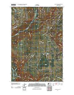 Castile Falls Washington Historical topographic map, 1:24000 scale, 7.5 X 7.5 Minute, Year 2011