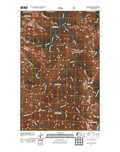 Castle Peak Washington Historical topographic map, 1:24000 scale, 7.5 X 7.5 Minute, Year 2011