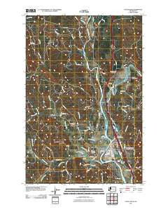 Castle Rock Washington Historical topographic map, 1:24000 scale, 7.5 X 7.5 Minute, Year 2011