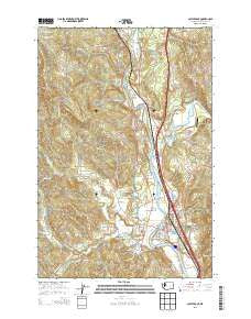 Castle Rock Washington Current topographic map, 1:24000 scale, 7.5 X 7.5 Minute, Year 2013