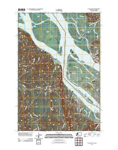 Cathlamet Washington Historical topographic map, 1:24000 scale, 7.5 X 7.5 Minute, Year 2011