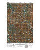 Cavanaugh Creek Washington Historical topographic map, 1:24000 scale, 7.5 X 7.5 Minute, Year 2011