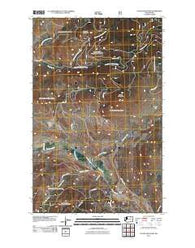 Cayuse Mountain Washington Historical topographic map, 1:24000 scale, 7.5 X 7.5 Minute, Year 2011