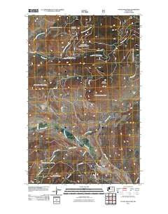 Cayuse Mountain Washington Historical topographic map, 1:24000 scale, 7.5 X 7.5 Minute, Year 2011