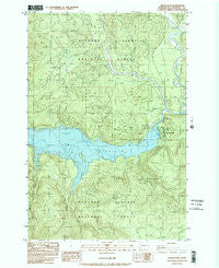Cedar Flats Washington Historical topographic map, 1:24000 scale, 7.5 X 7.5 Minute, Year 1983