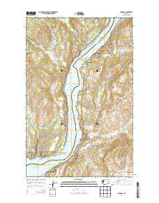 Cedonia Washington Current topographic map, 1:24000 scale, 7.5 X 7.5 Minute, Year 2014