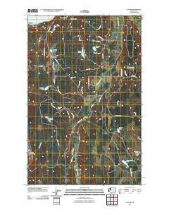 Center Washington Historical topographic map, 1:24000 scale, 7.5 X 7.5 Minute, Year 2011